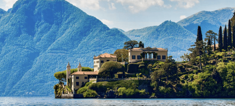 Villa del Balbianello. Localizaciones Star Wars Lago Como Italia