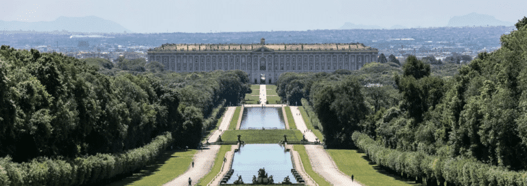 Royal Palace of Caserta. Location of Star Wars II. Naples.