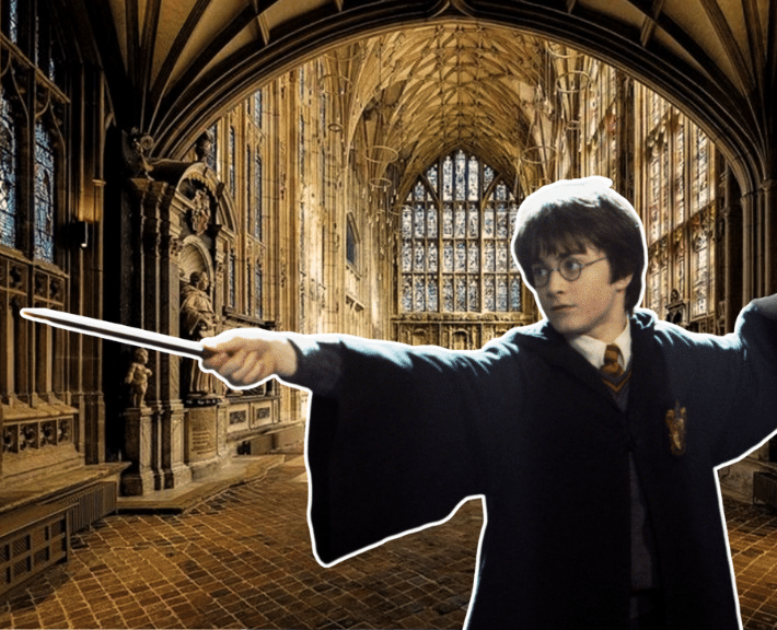 Gloucester cathedral. Harry Potter. Warner Bros. Entertainment