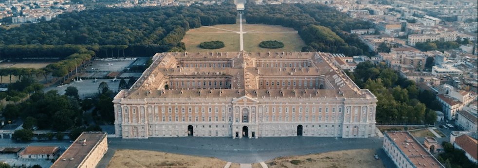Royal Palace of Caserta. Location of Star Wars II. Naples.