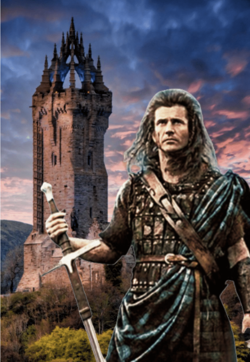 Braveheart filming locations in Scotland. 20th Century Fox