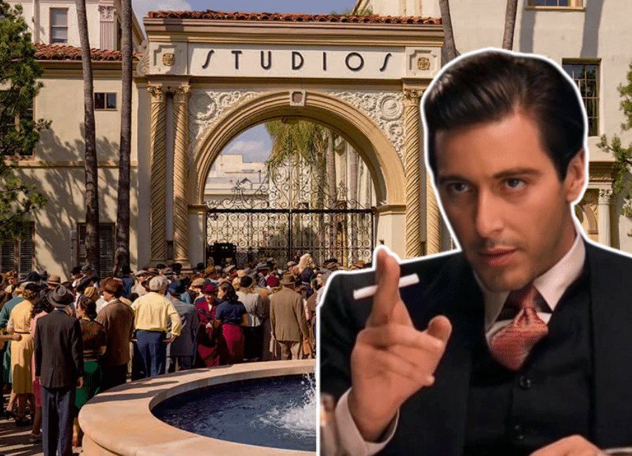 Paramount Pictures Studios. Sets 'El Padrino'