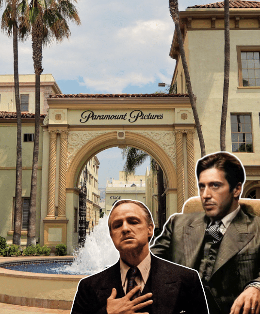 Paramount Pictures Studios. Sets 'El Padrino'