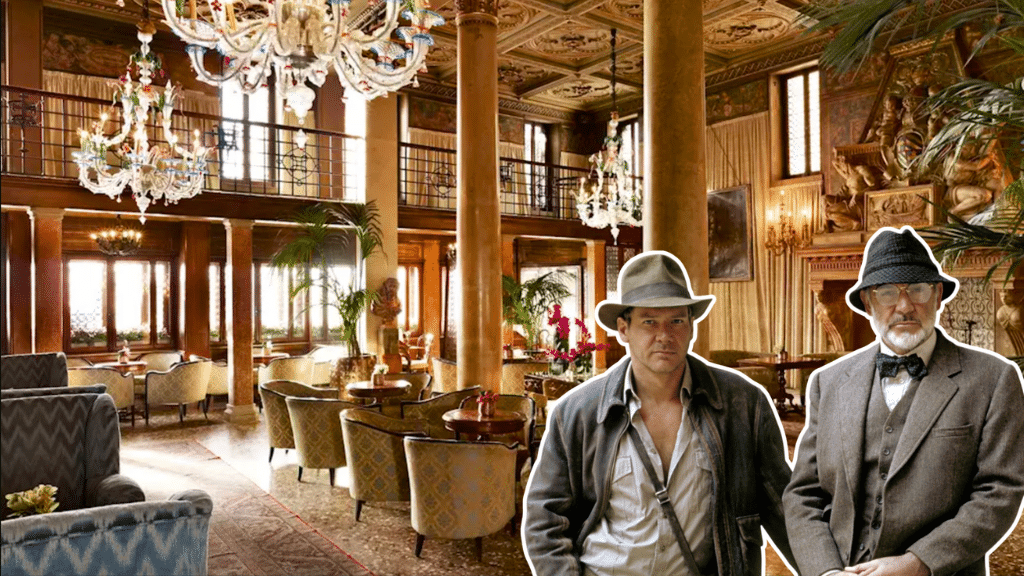 Hotel Danieli, Venecia. Indiana Jones